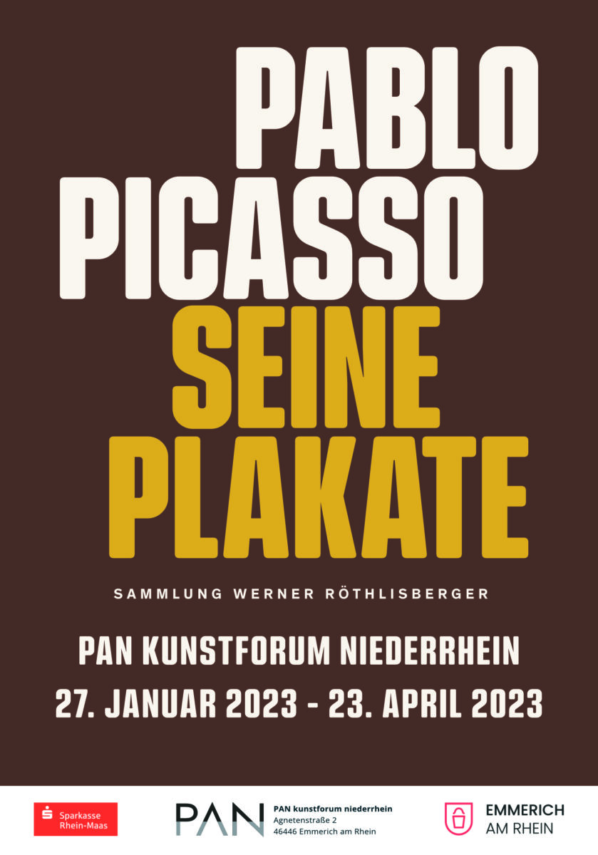 Flyer Picasso Plakat