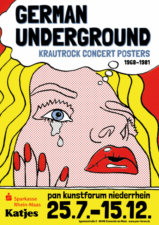 Poster german underground mit logos