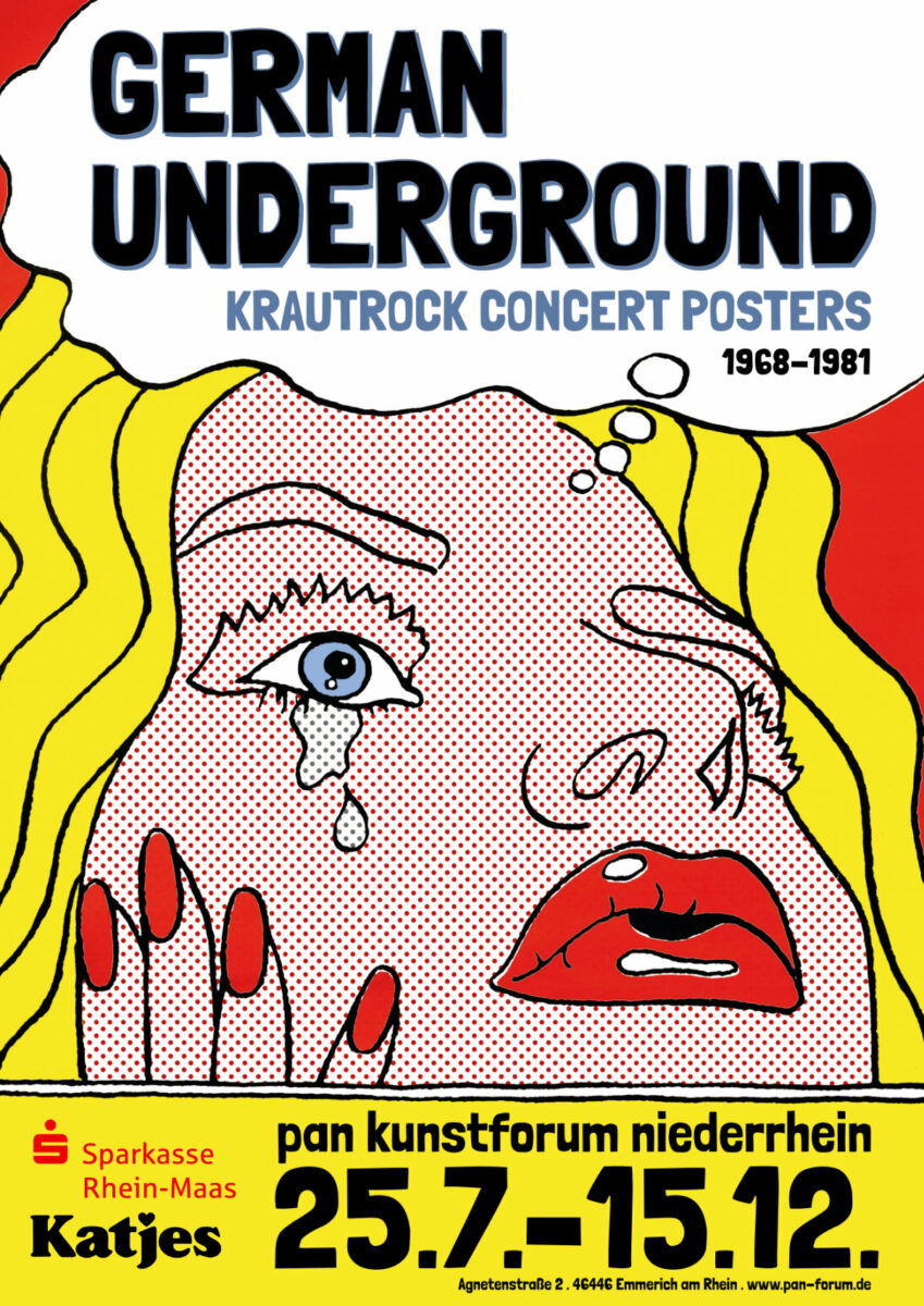 Poster german underground mit logos