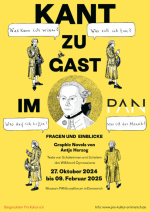 Kant zu Gast im PAN – Fragen und Einblicke